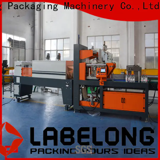 Labelong Packaging Machinery linear industrial shrink wrap plc control system for jars