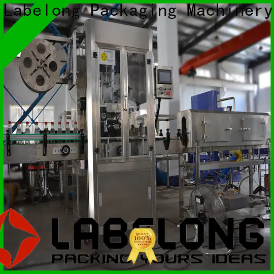 Labelong Packaging Machinery label applicator machine with touch screen for spices