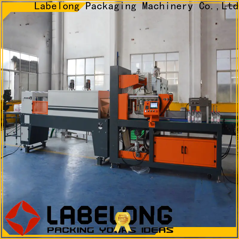 Labelong Packaging Machinery shrink wrap machine for sale vendor for plastic bottles for glass bottles