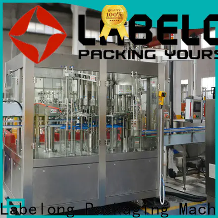 Labelong Packaging Machinery high quality automatic bottle filling machine owner for flavor water