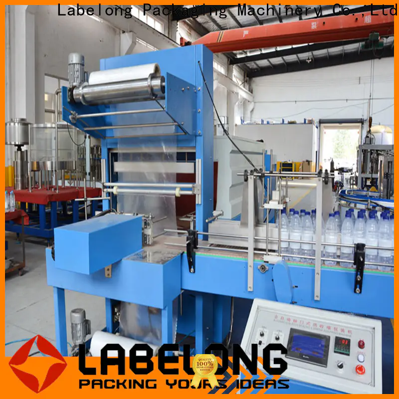 l-type shrink tunnel machine certifications for jars