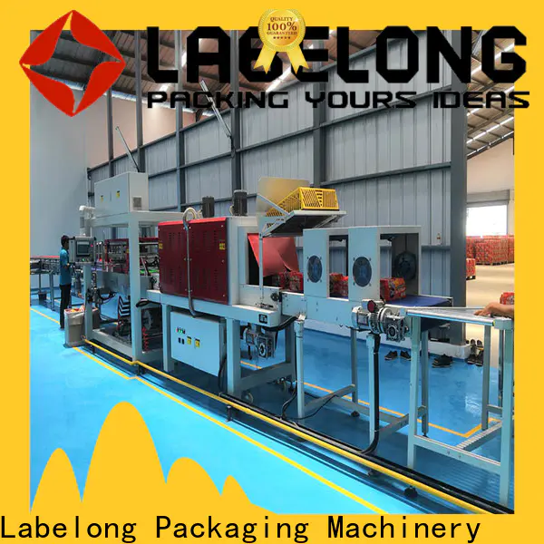 Labelong Packaging Machinery durable automatic shrink wrap machine certifications for plastic bottles for glass bottles