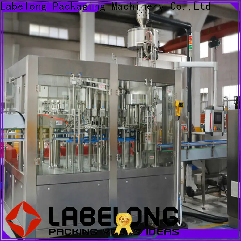 Labelong Packaging Machinery intelligent mineral water filling machine compact structed for flavor water