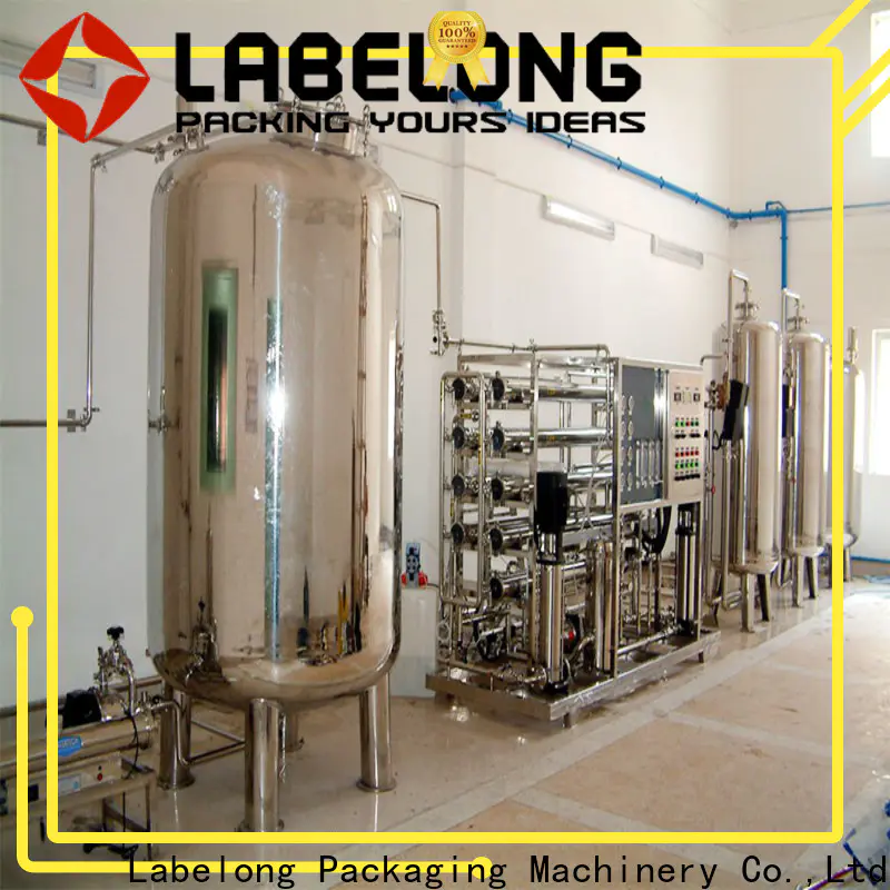 Labelong Packaging Machinery multiple filters reverse osmosis water filter ultra-filtration series for process water