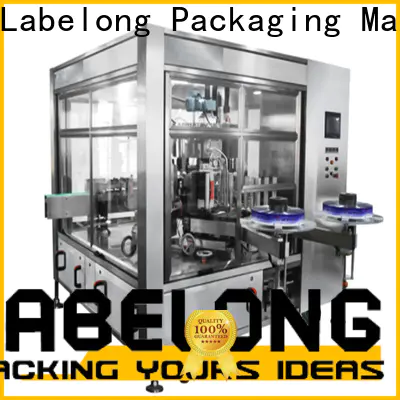 Labelong Packaging Machinery bottle label maker with touch screen for chemical industry