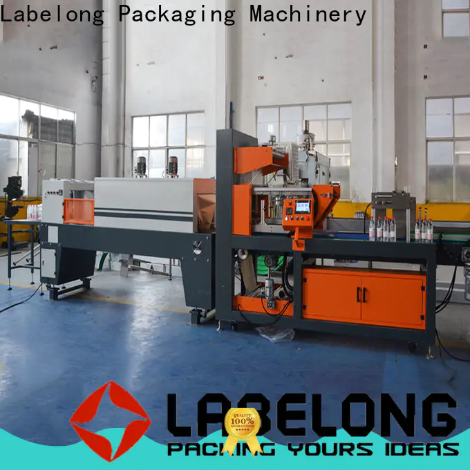 Labelong Packaging Machinery shrink wrap packaging machine certifications for cans