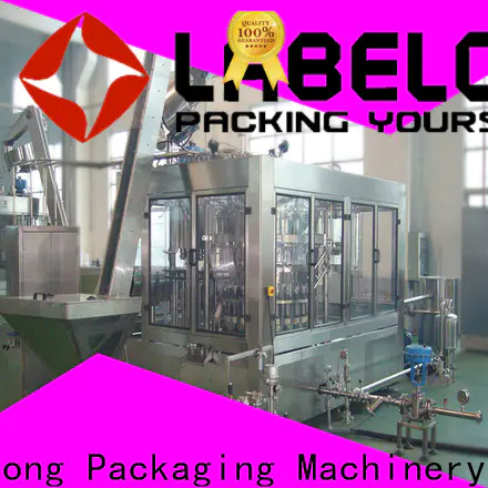 Labelong Packaging Machinery water bottling plant compact structed for mineral water, for sparkling water, for alcoholic drinks