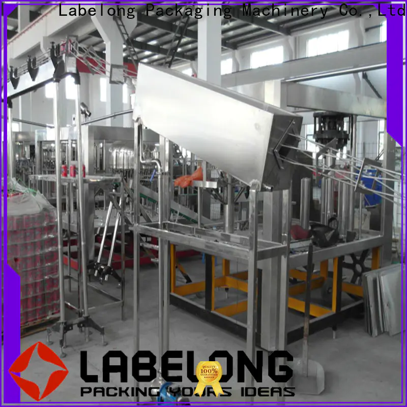 Labelong Packaging Machinery water bottle filling machine price good looking for wine