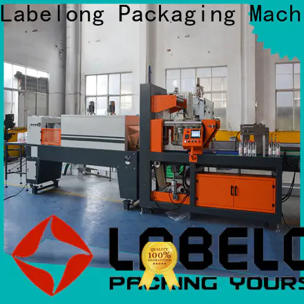 Labelong Packaging Machinery linear pallet wrapping machine with touch screen for plastic bottles for glass bottles