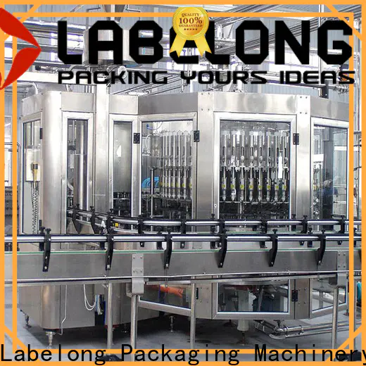 Labelong Packaging Machinery automatic water bottle filling machine price for flavor water