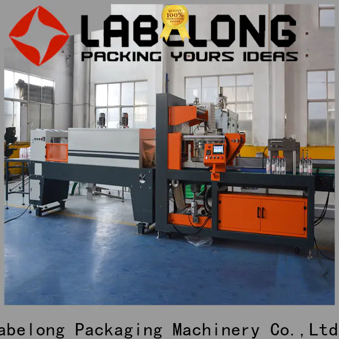 Labelong Packaging Machinery shrink film machine plc control system for plastic bottles for glass bottles