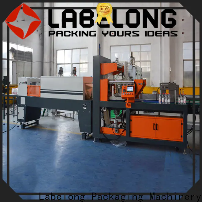 Labelong Packaging Machinery industrial shrink wrap certifications for jars