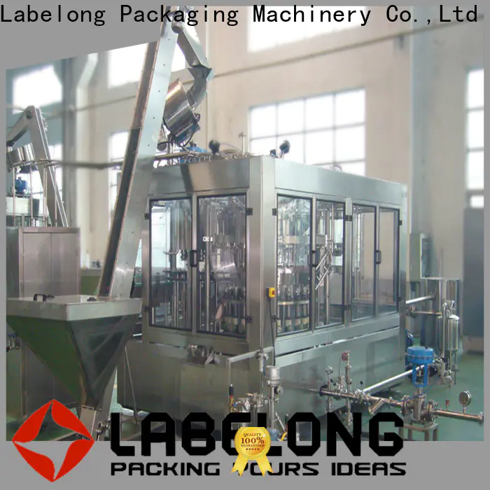 Labelong Packaging Machinery water plant machine China for mineral water, for sparkling water, for alcoholic drinks
