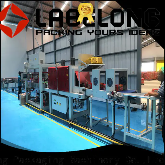 effective stretch film wrapping machine with touch screen for cans