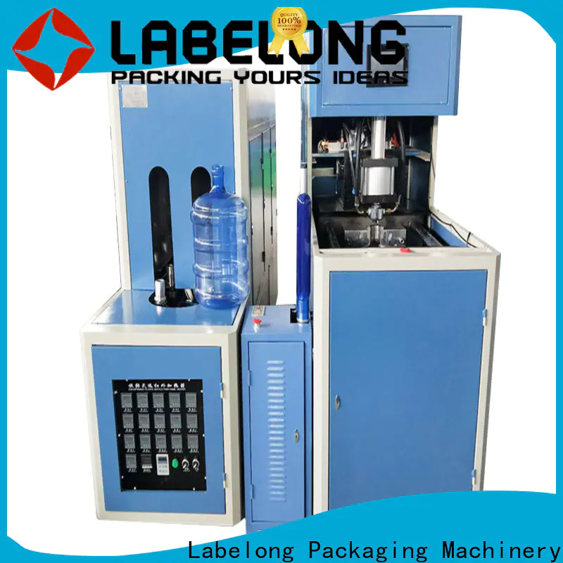 dual boots extrusion blow molding machine in-green for hot-fill bottle