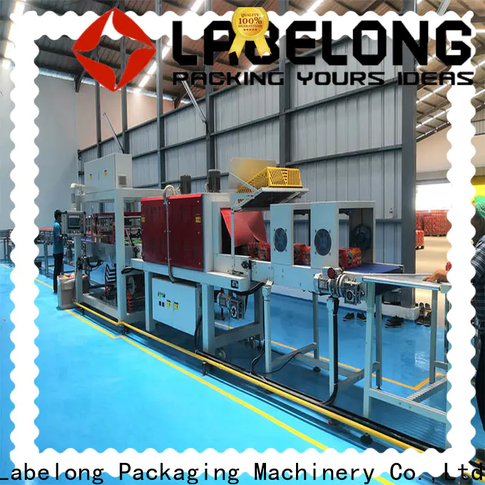 Labelong Packaging Machinery linear machine stretch wrap plc control system for jars