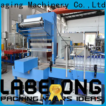 Labelong Packaging Machinery pallet shrink wrap machine supply for plastic bottles for glass bottles