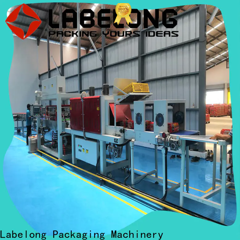 linear machine stretch wrap plc control system for cans