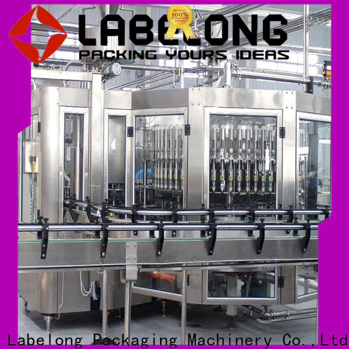 Labelong Packaging Machinery water bottle filling machine good looking for flavor water