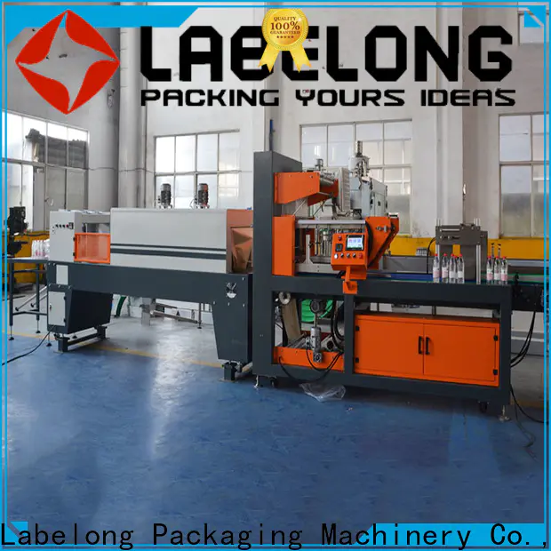 Labelong Packaging Machinery reliable shrink wrap equipment plc control system for plastic bottles for glass bottles
