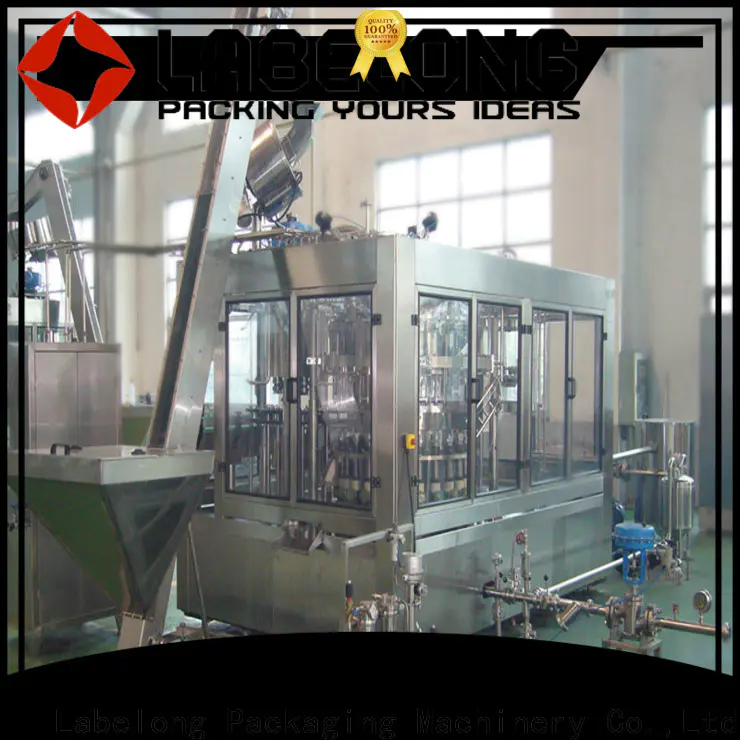 Labelong Packaging Machinery stable small bottling machine owner for mineral water, for sparkling water, for alcoholic drinks