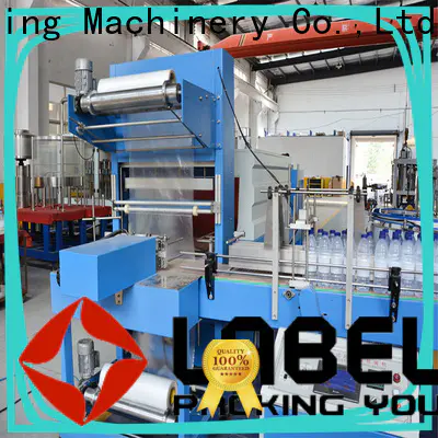 Labelong Packaging Machinery linear film packaging machine with touch screen for cans