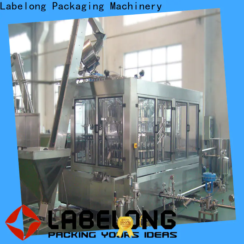 Labelong Packaging Machinery mineral water machine owner for flavor water
