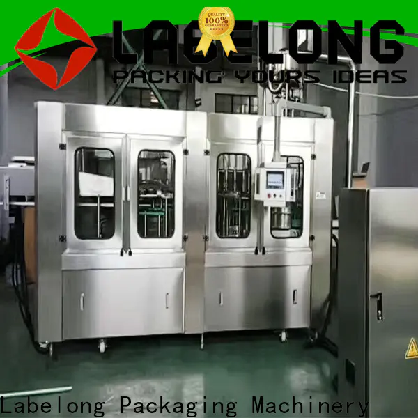 Labelong Packaging Machinery intelligent water bottling machine compact structed for flavor water
