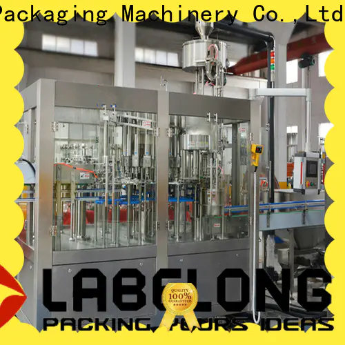 Labelong Packaging Machinery water bottling plant for mineral water, for sparkling water, for alcoholic drinks