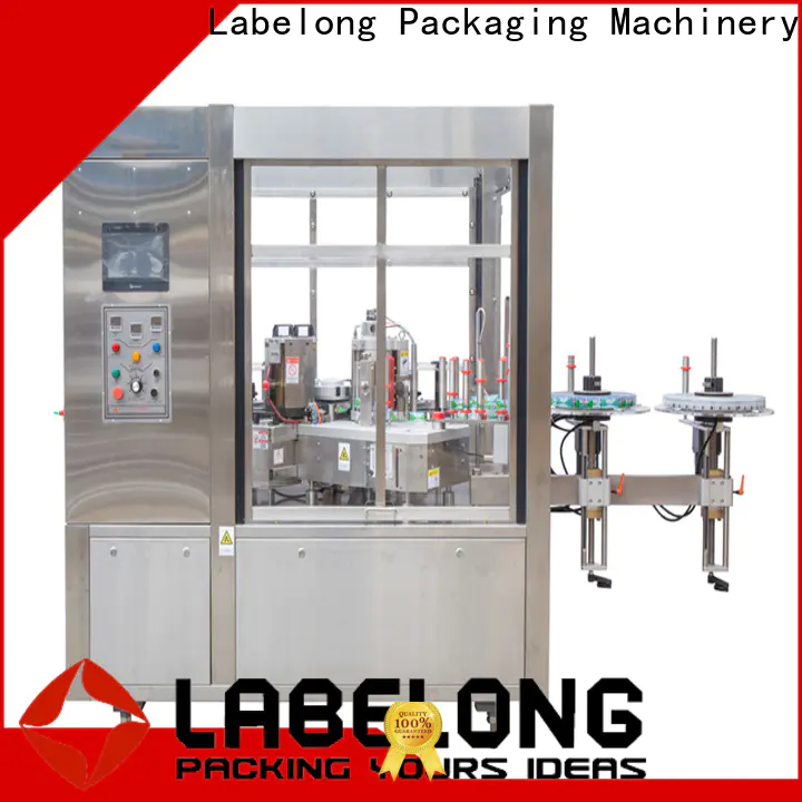 Labelong Packaging Machinery effective tag printing machine with touch screen for beverage
