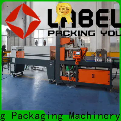 Labelong Packaging Machinery l-type heat shrink wrap plc control system for jars
