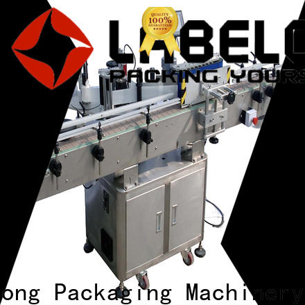 Labelong Packaging Machinery bottle label applicator with touch screen for cosmetic