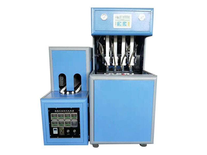 Semi-automatic 4 cavity bottle Blowing machine