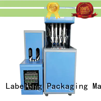 Labelong Packaging Machinery dual boots semi-automatic bottle molding machine linear template for drinking oil