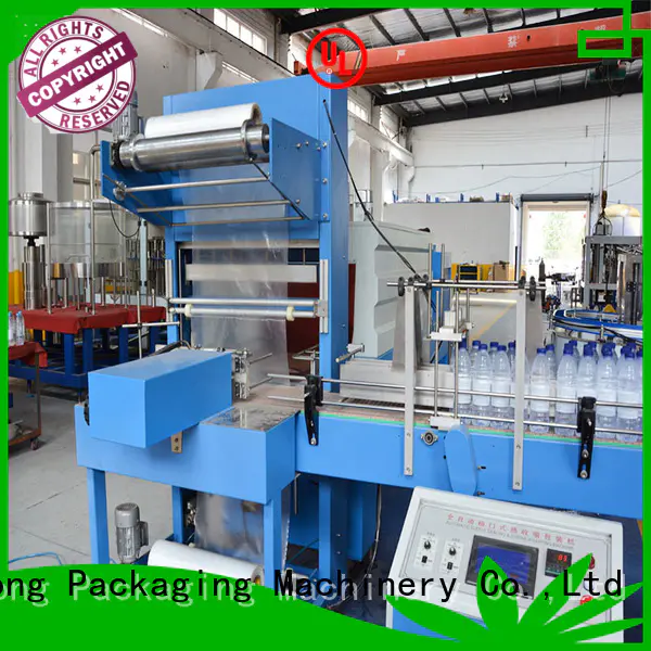 Labelong Packaging Machinery automatic shrink wrap machine with touch screen for plastic bottles for glass bottles