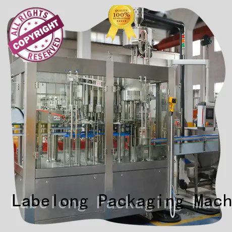 cooking oil bottlling machine compact structed for flavor water Labelong Packaging Machinery