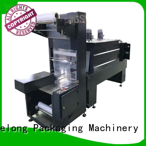 Labelong Packaging Machinery automatic shrink wrap machine plc control system for plastic bottles for glass bottles