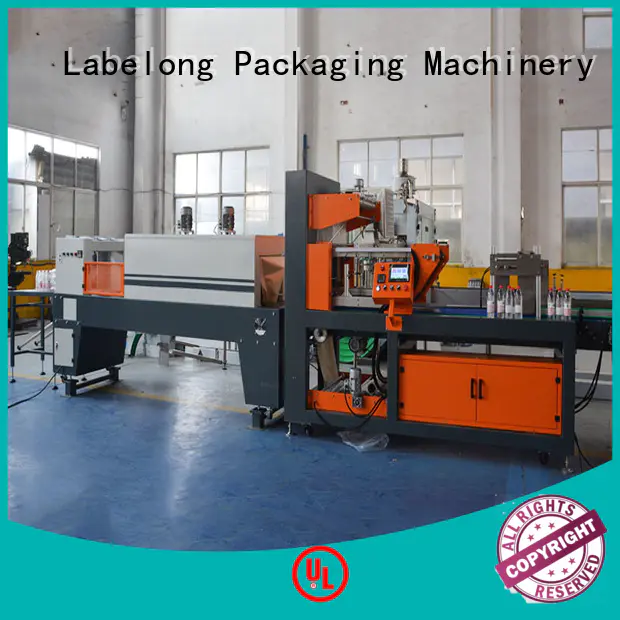 linear automatic shrink wrappin machine plc control system for small packages