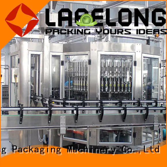 high quality water bottling equipment compact structed for mineral water, for sparkling water, for alcoholic drinks