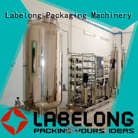 Labelong Packaging Machinery multiple filters well water purification systems for beverage’s water