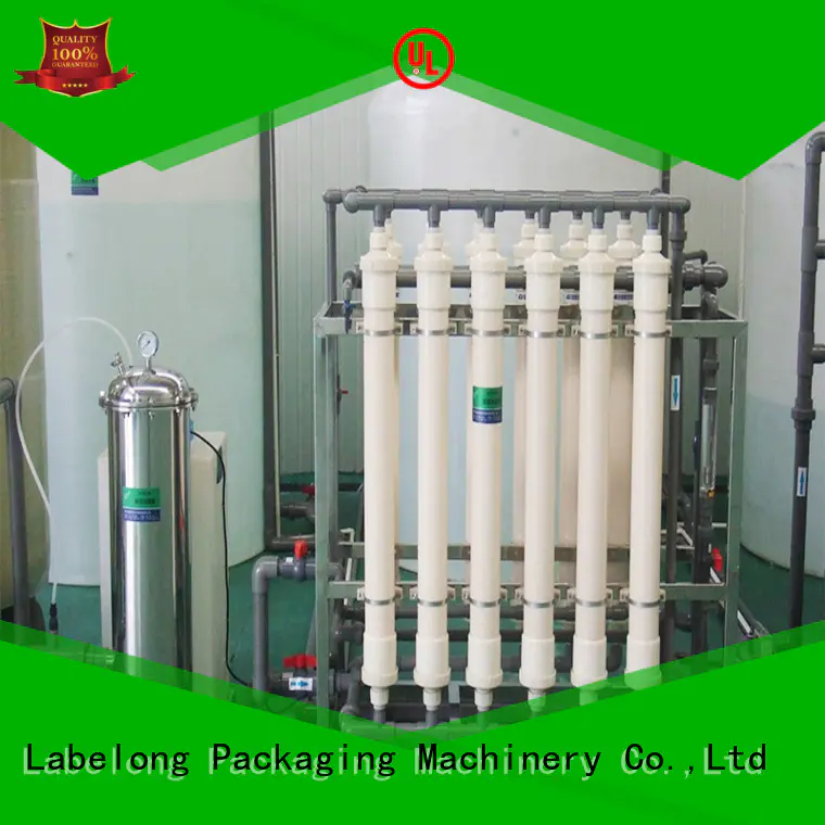 Labelong Packaging Machinery multiple filters water purifier embrane for beverage’s water