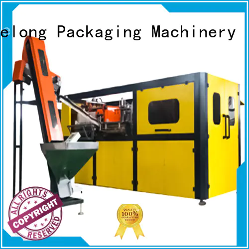 Labelong Packaging Machinery dual boots semi-automatic blowing machine with hgh efficiency for pet water bottle