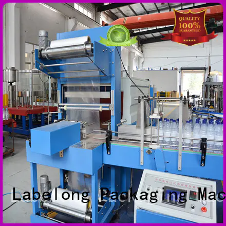 Labelong Packaging Machinery automatic shrink packaging machine with touch screen for plastic bottles for glass bottles