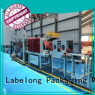 Labelong Packaging Machinery automatic shrink machine with touch screen for cans