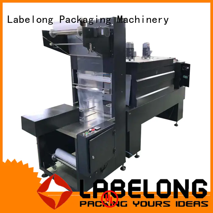 Labelong Packaging Machinery automatic shrink packaging machine plc control system for plastic bottles for glass bottles