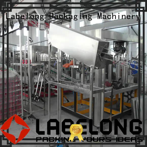 Labelong Packaging Machinery automatic juice bottling machine easy opearting for mineral water, for sparkling water, for alcoholic drinks